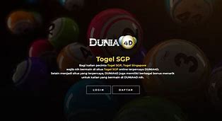 Tentang Dunia Dunia4D Togel Login